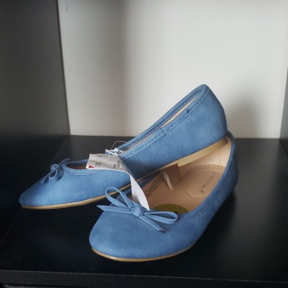 Brand new Denim Ballet Flats new with tag - Picture 2 of 2